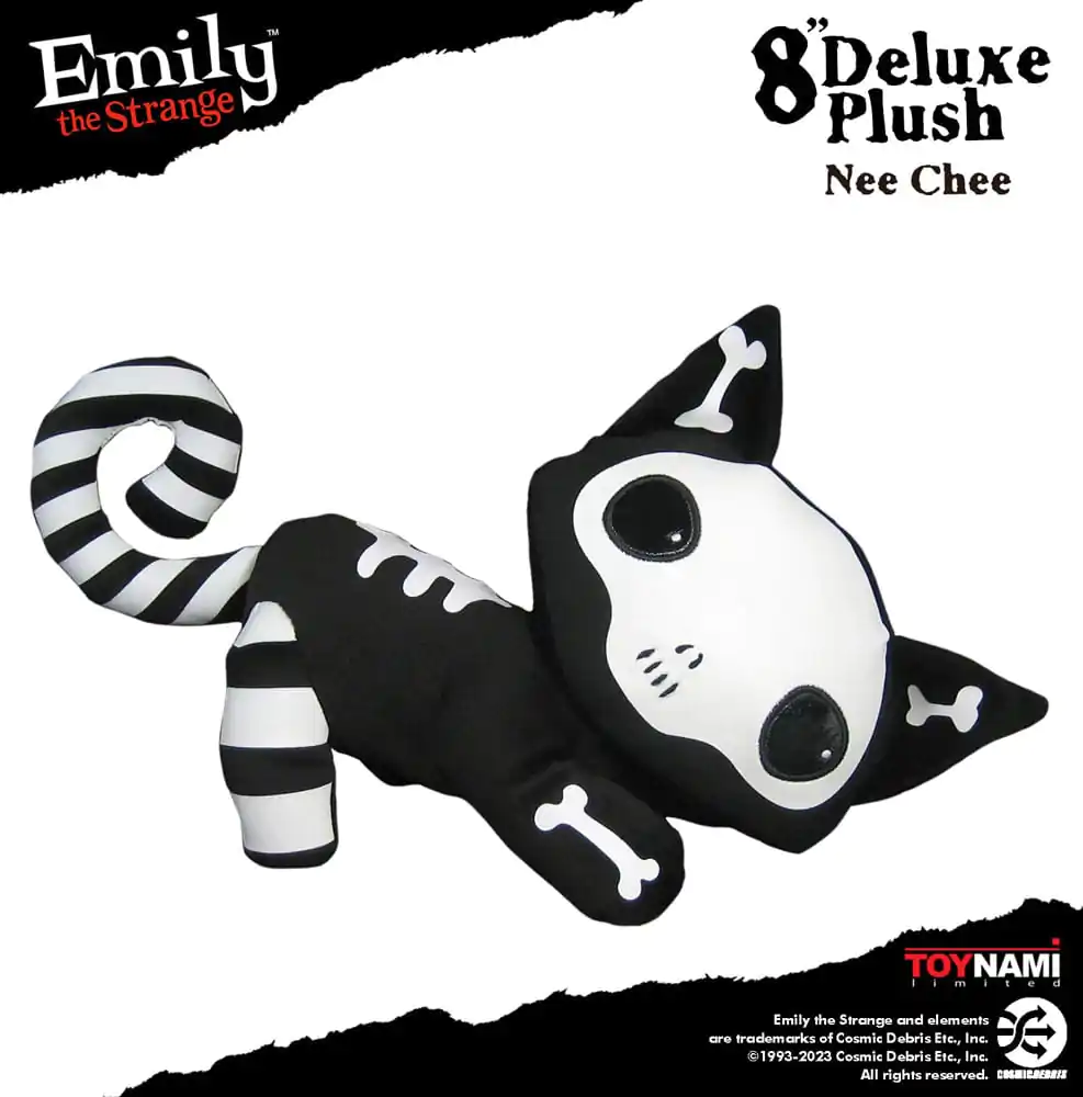 Emily the Strange Pluszowa Figurka Nee Chee 20 cm zdjęcie produktu