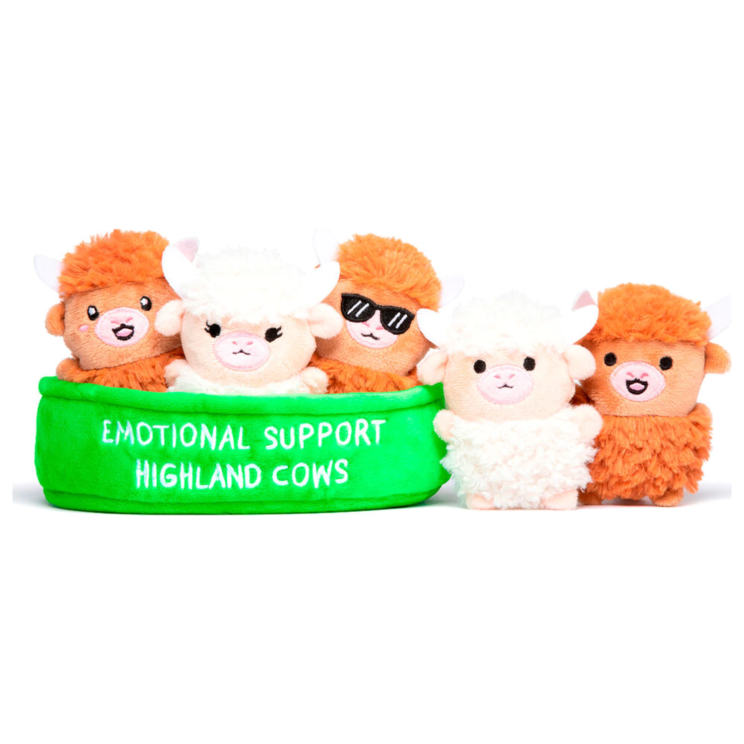 Emotional Support Highland Cows pluszowe zabawki zdjęcie produktu
