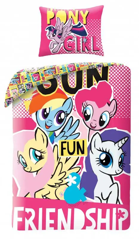 Poszewka na kołdrę My Little Pony 140x200cm, poszewka na poduszkę 70x90cm zdjęcie produktu