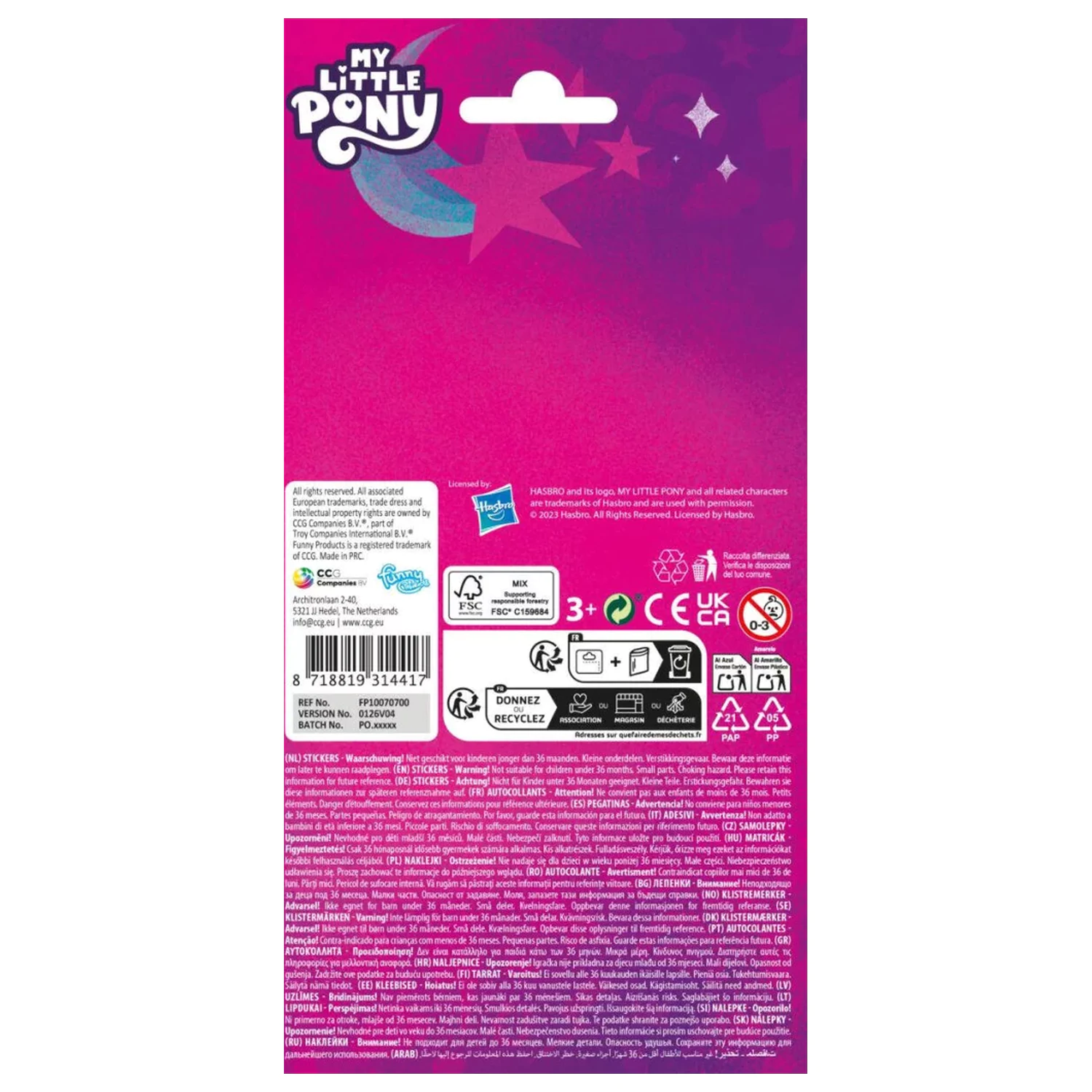 My Little Pony Babies Naklejka zdjęcie produktu