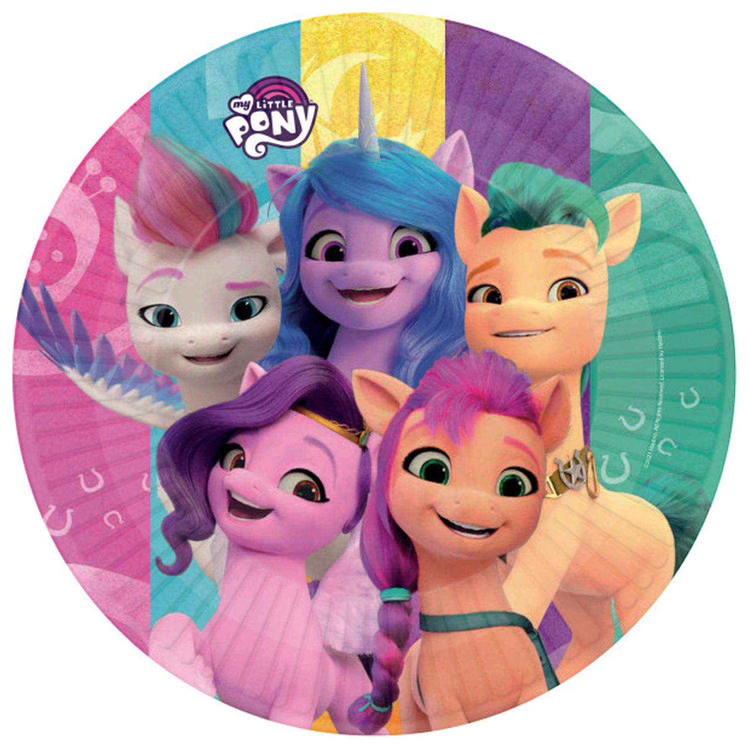 My Little Pony New Generation Paper Plates 8 sztuk 23 cm zdjęcie produktu