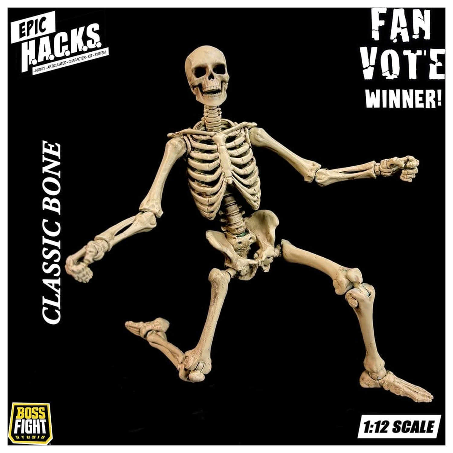 Epic H.A.C.K.S. figurka akcji 1/12 Szkielet Blank Classic Bone zdjęcie produktu