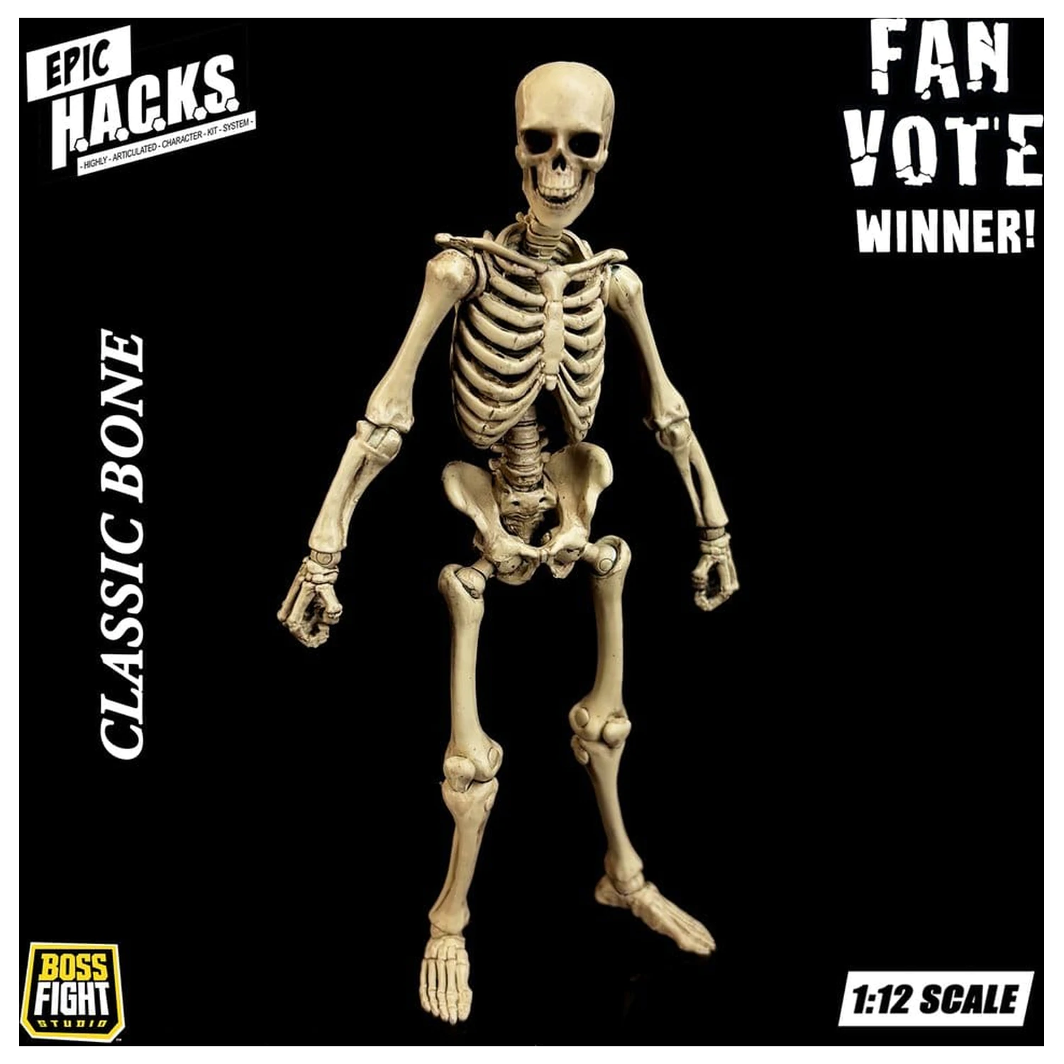 Epic H.A.C.K.S. figurka akcji 1/12 Szkielet Blank Classic Bone zdjęcie produktu