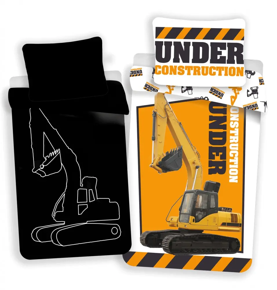 Building in the Dark Pościel Luminescencyjna Świecąca w Ciemności Poszewka na Kołdrę 140x200cm, Poszewka na Poduszkę 70x90cm zdjęcie produktu