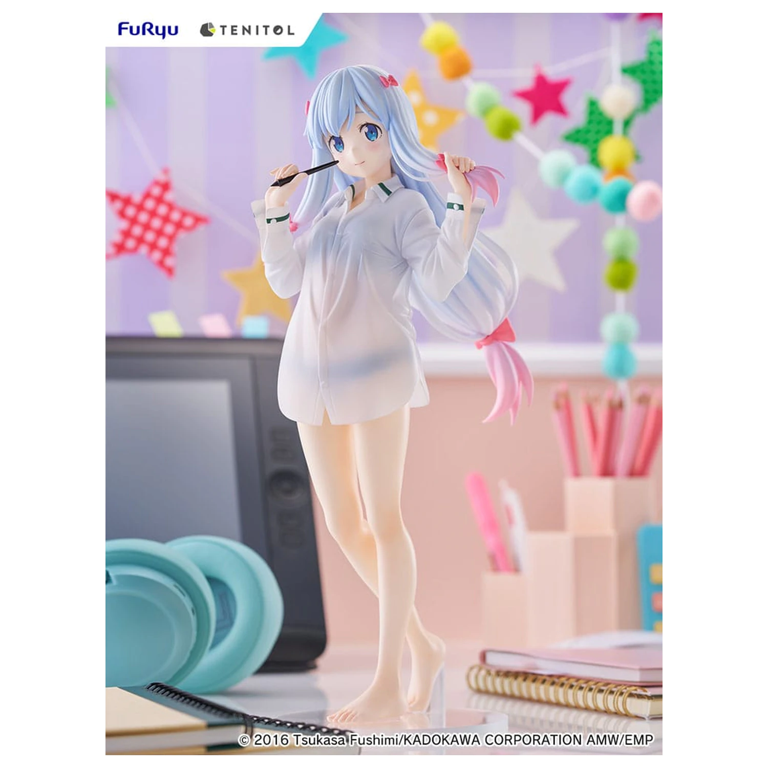 Eromanga Sensei Tenitol Wysoka Statuetka z PCV Sagiri Izumi Shirts Ver. 30 cm zdjęcie produktu