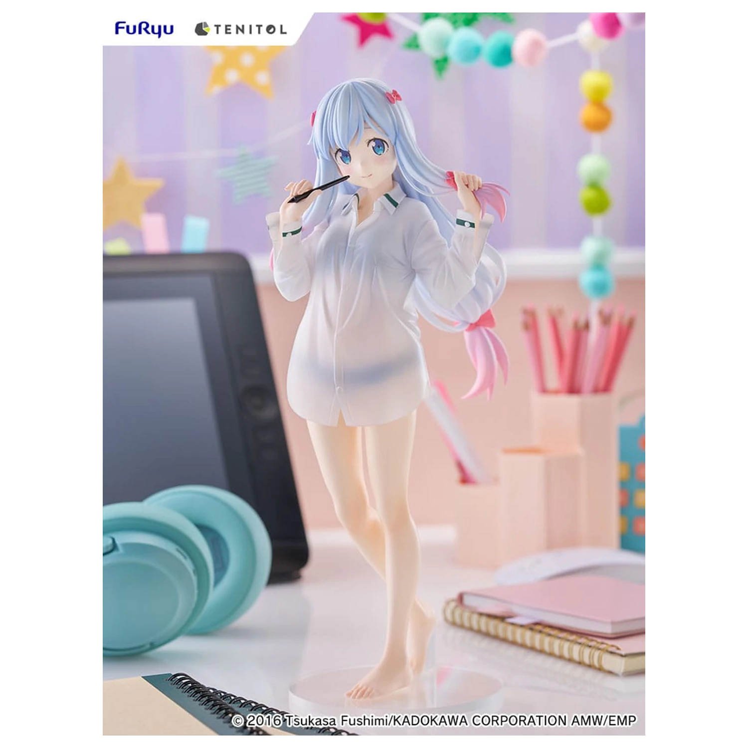 Eromanga Sensei Tenitol Wysoka Statuetka z PCV Sagiri Izumi Shirts Ver. 30 cm zdjęcie produktu
