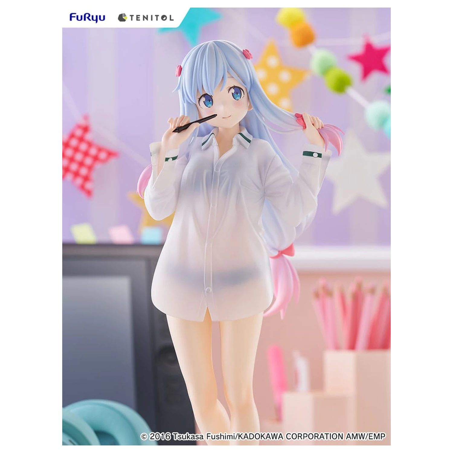 Eromanga Sensei Tenitol Wysoka Statuetka z PCV Sagiri Izumi Shirts Ver. 30 cm zdjęcie produktu