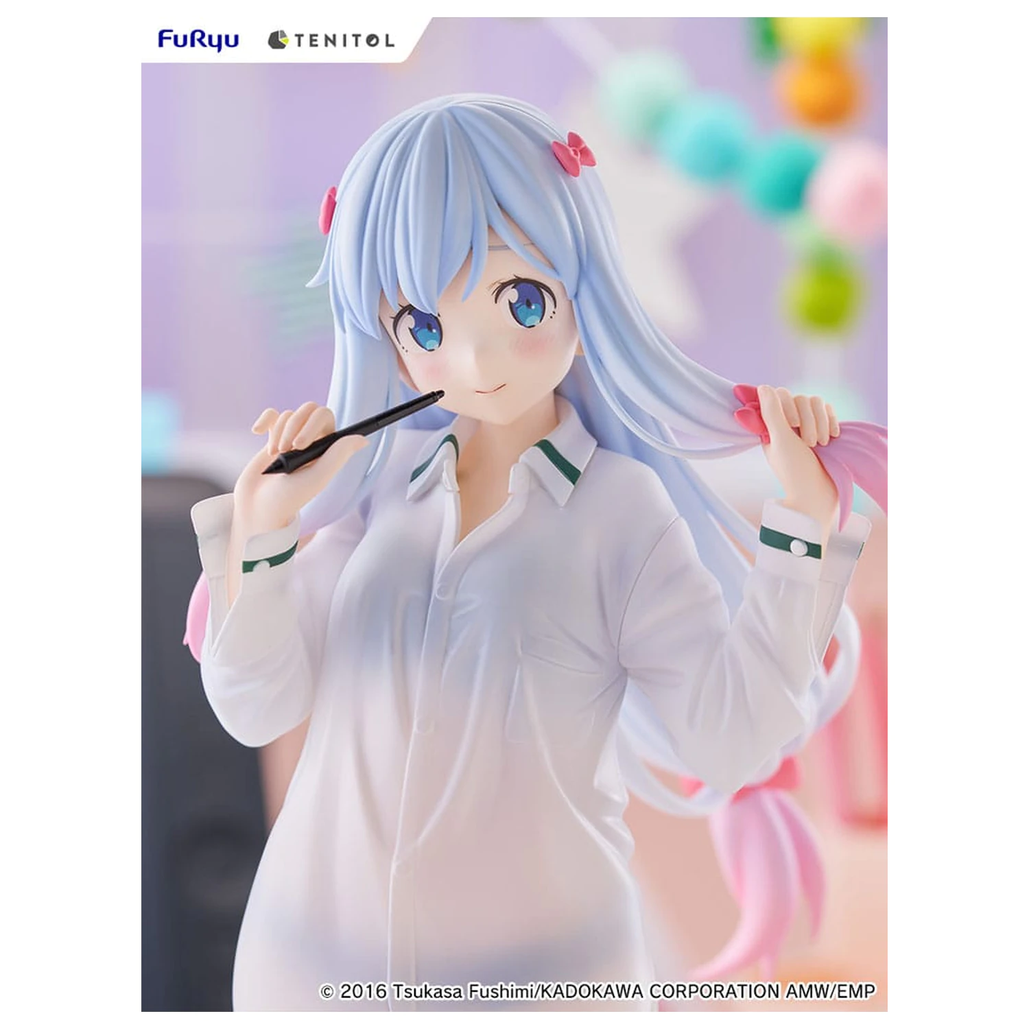 Eromanga Sensei Tenitol Wysoka Statuetka z PCV Sagiri Izumi Shirts Ver. 30 cm zdjęcie produktu