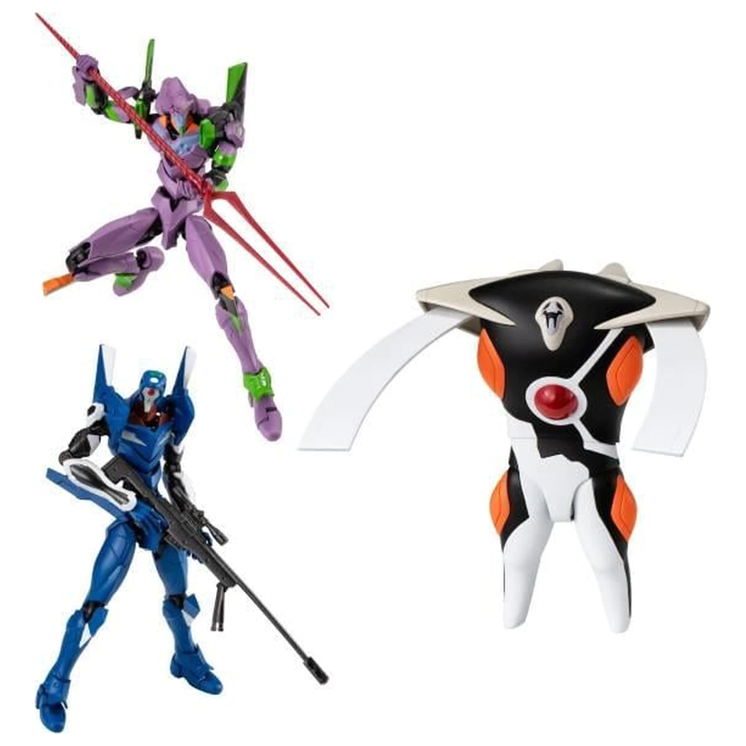 Evangelion 14th Angel Zeruel zestaw 3 figurek 13 cm zdjęcie produktu