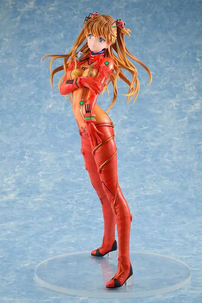 Evangelion 2.0 You Can (Not) Advance Statua PVC 1/4 Asuka Shikinami Langley Test Plugsuit Wersja Uśmiechnięta 40 cm zdjęcie produktu