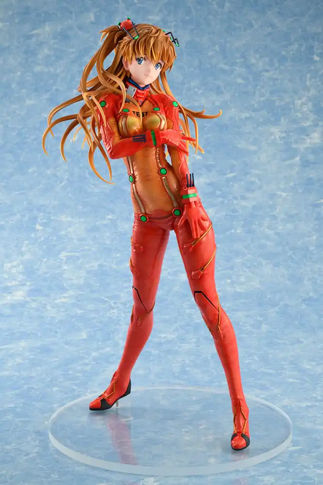 Evangelion 2.0 You Can (Not) Advance Statua PVC 1/4 Asuka Shikinami Langley Test Plugsuit Wersja Uśmiechnięta 40 cm zdjęcie produktu