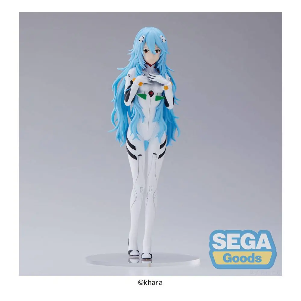 Evangelion: 3.0+1.0 Thrice Upon a Time SPM PVC Statua Rei Ayanami Long Hair Ver. 21 cm zdjęcie produktu