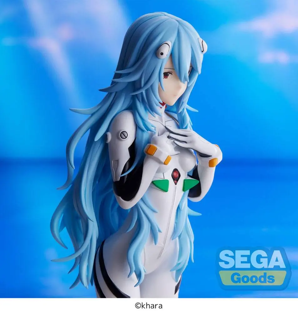 Evangelion: 3.0+1.0 Thrice Upon a Time SPM PVC Statua Rei Ayanami Long Hair Ver. 21 cm zdjęcie produktu