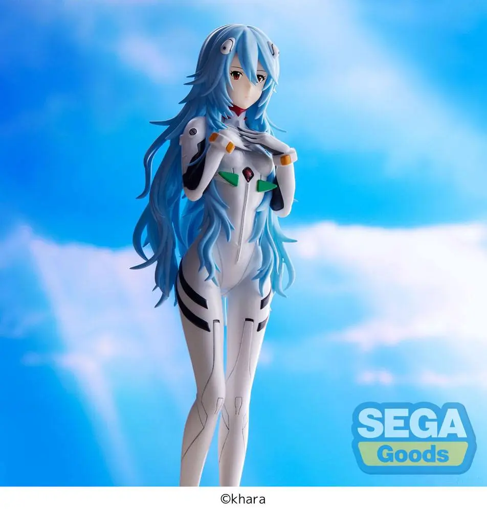 Evangelion: 3.0+1.0 Thrice Upon a Time SPM PVC Statua Rei Ayanami Long Hair Ver. 21 cm zdjęcie produktu