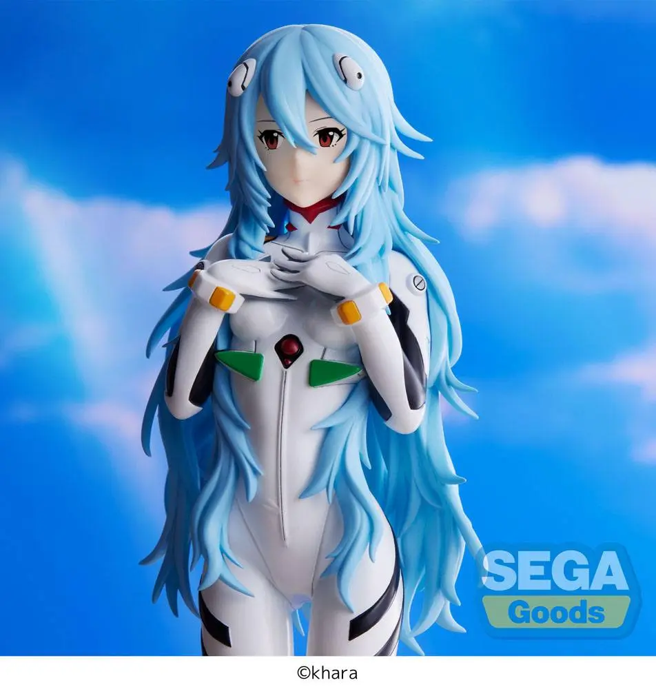 Evangelion: 3.0+1.0 Thrice Upon a Time SPM PVC Statua Rei Ayanami Long Hair Ver. 21 cm zdjęcie produktu