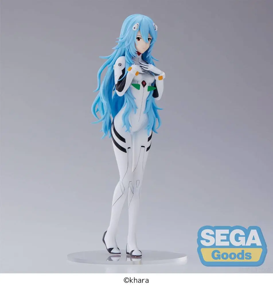 Evangelion: 3.0+1.0 Thrice Upon a Time SPM PVC Statua Rei Ayanami Long Hair Ver. 21 cm zdjęcie produktu