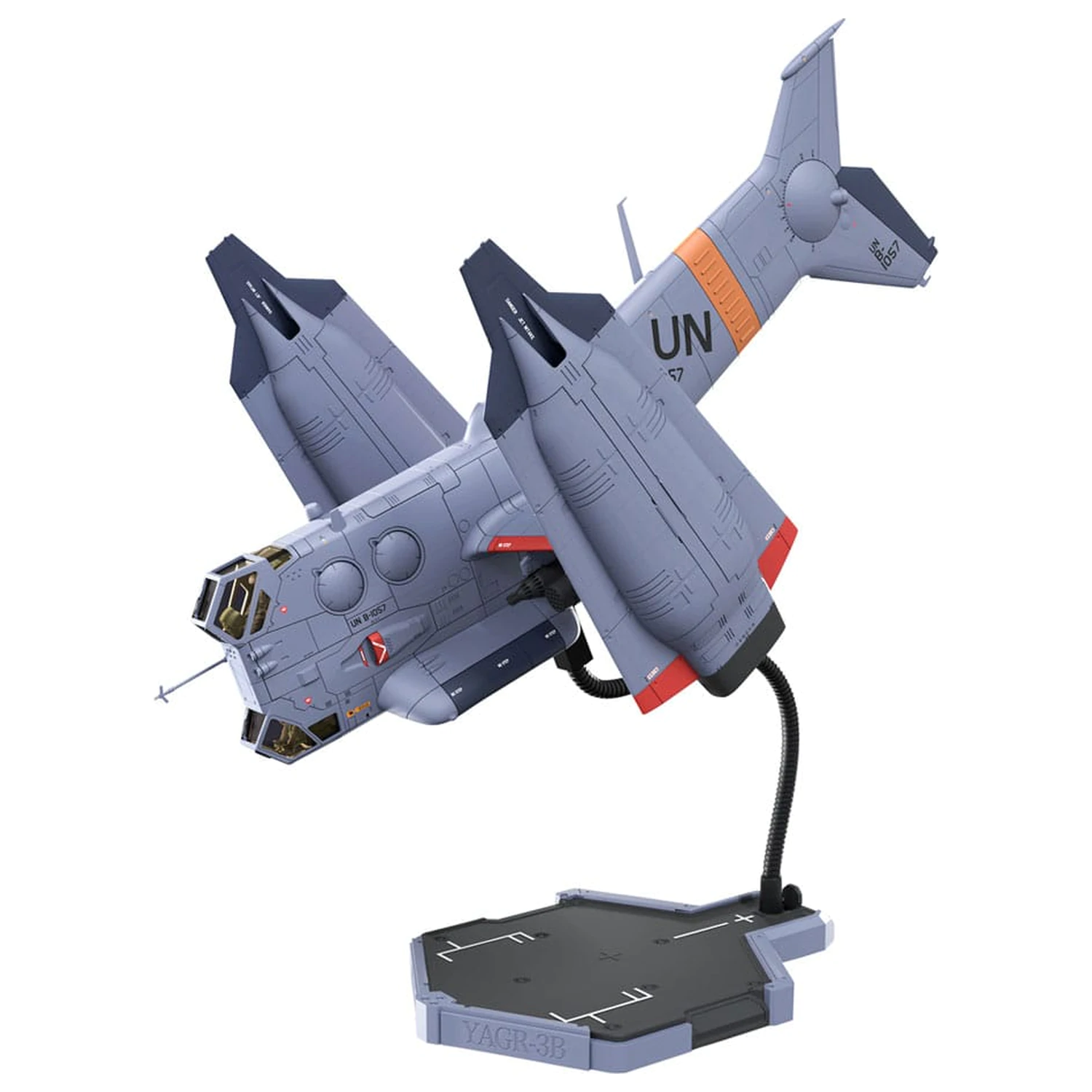 Evangelion: 3.0 You can (not) redo Plastikowy Model Kit 1/72 YAGR-3B UNAF Close Air Support VTOL Aircraft 14 cm zdjęcie produktu