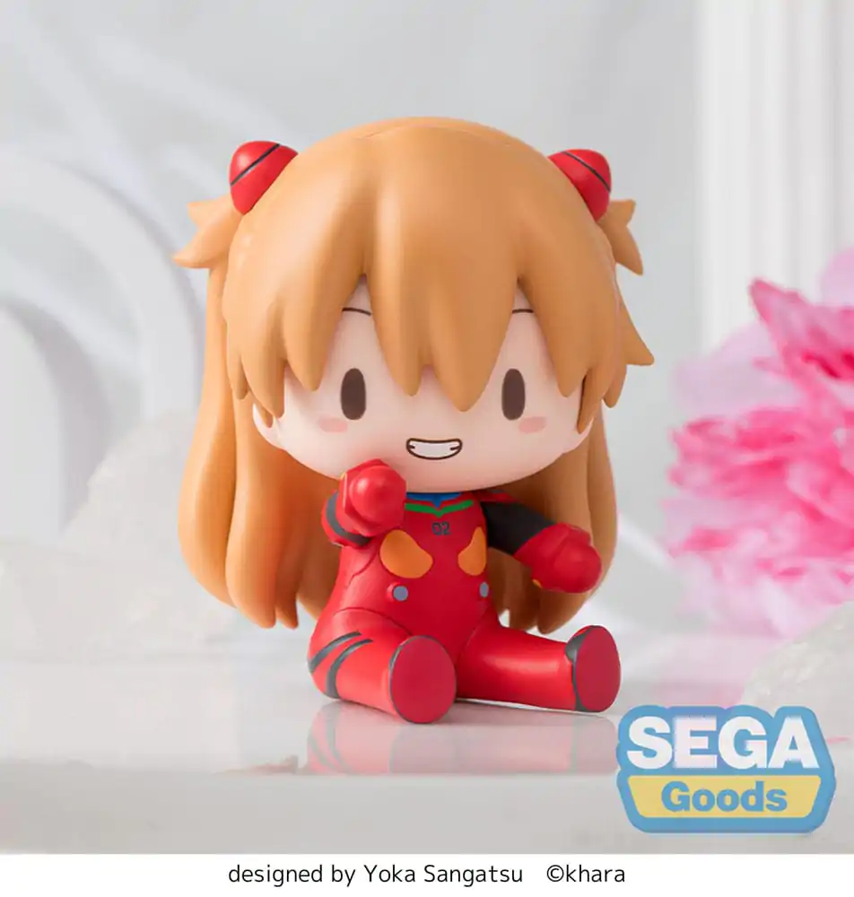 Evangelion: New Theatrical Edition Fuwa Petit Chibi Figure Asuka Plug Suit 8 cm zdjęcie produktu