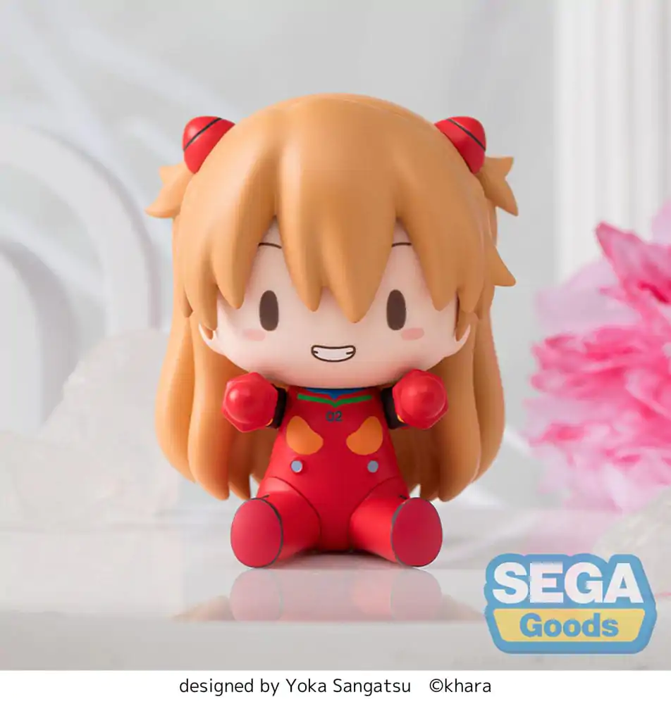 Evangelion: New Theatrical Edition Fuwa Petit Chibi Figure Asuka Plug Suit 8 cm zdjęcie produktu