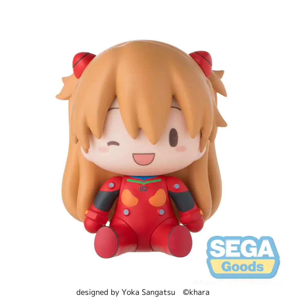 Evangelion: New Theatrical Edition Fuwa Petit Chibi Figure Asuka Plug Suit 8 cm zdjęcie produktu