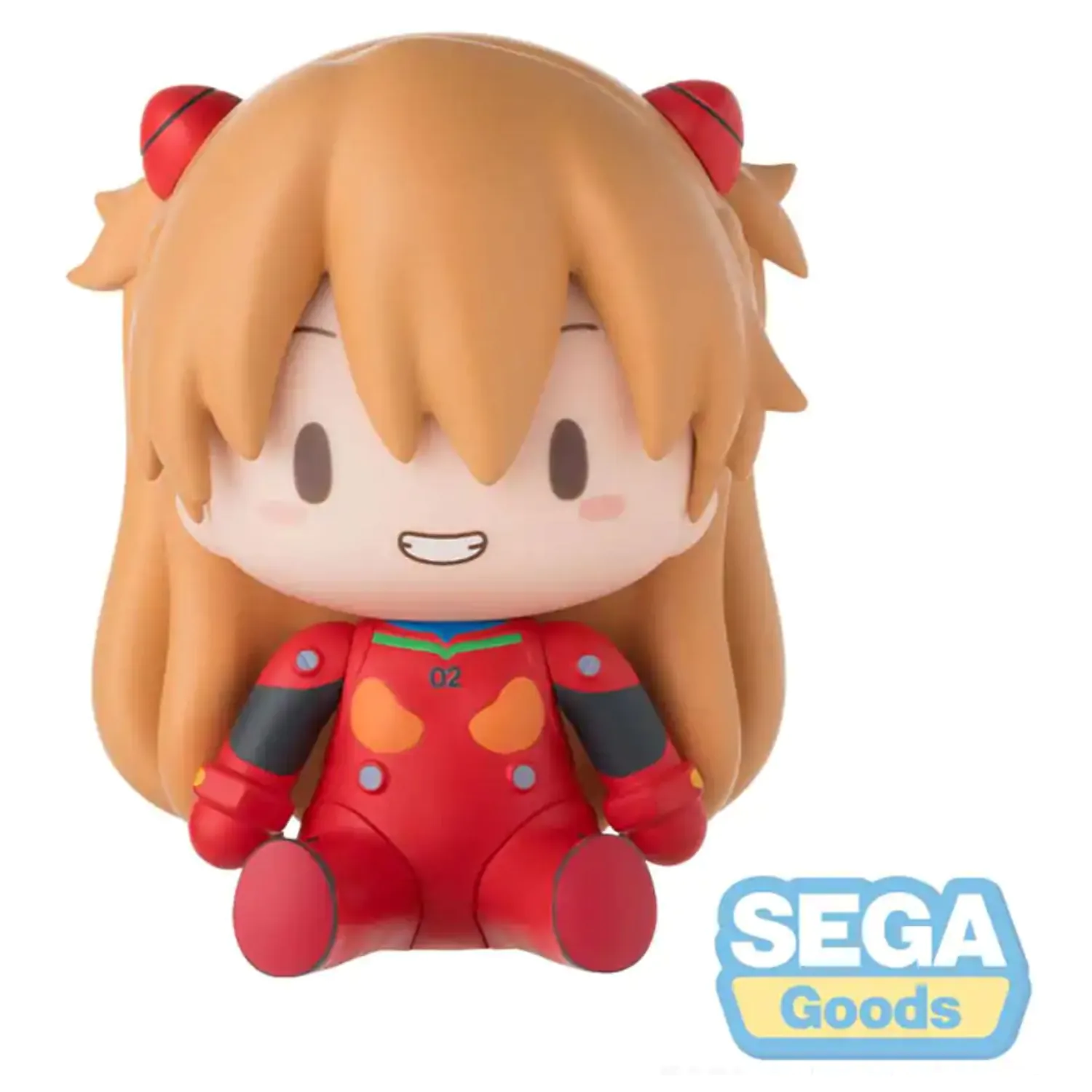 Evangelion: New Theatrical Edition Fuwa Petit Chibi Figure Asuka Plug Suit 8 cm zdjęcie produktu