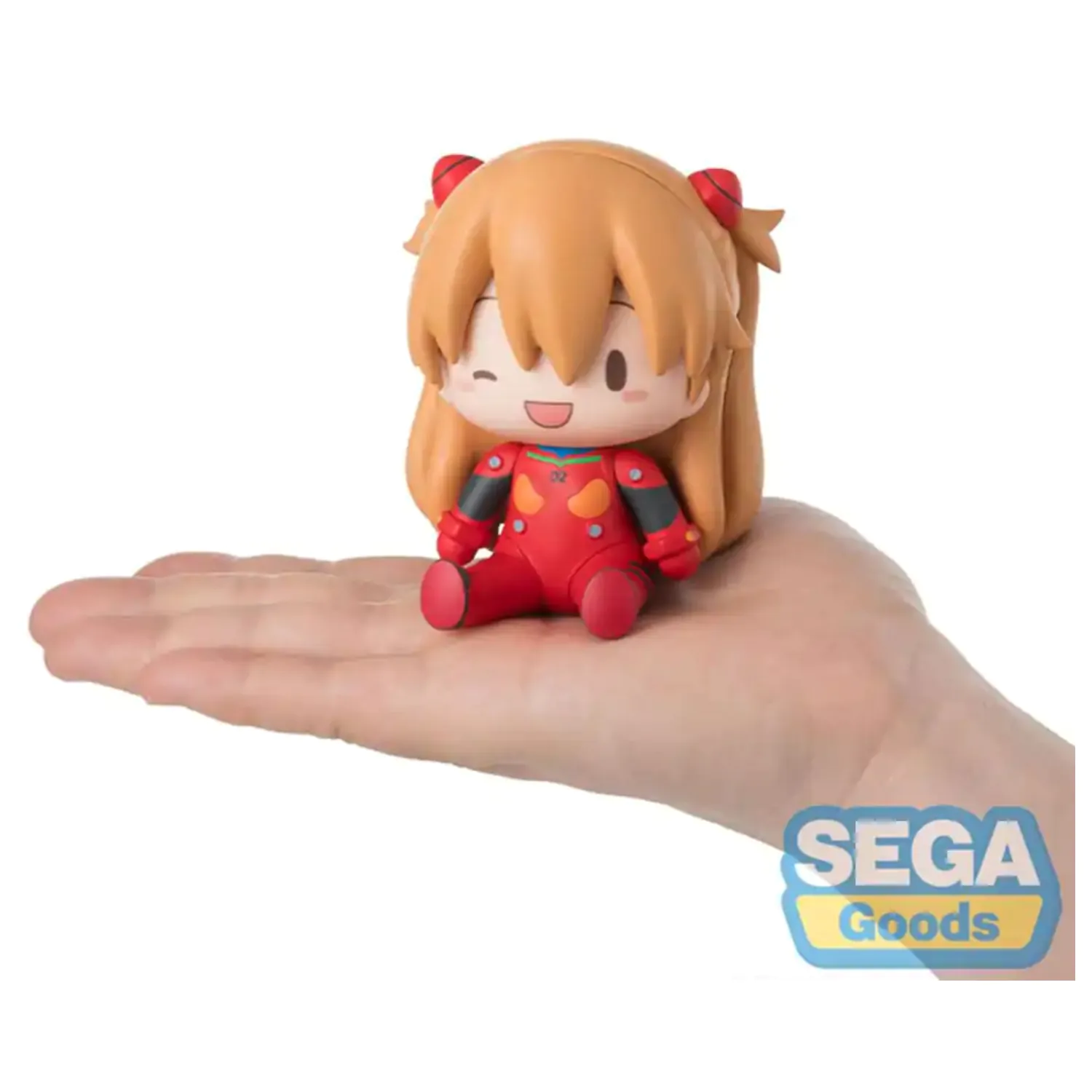 Evangelion: New Theatrical Edition Fuwa Petit Chibi Figure Asuka Plug Suit 8 cm zdjęcie produktu