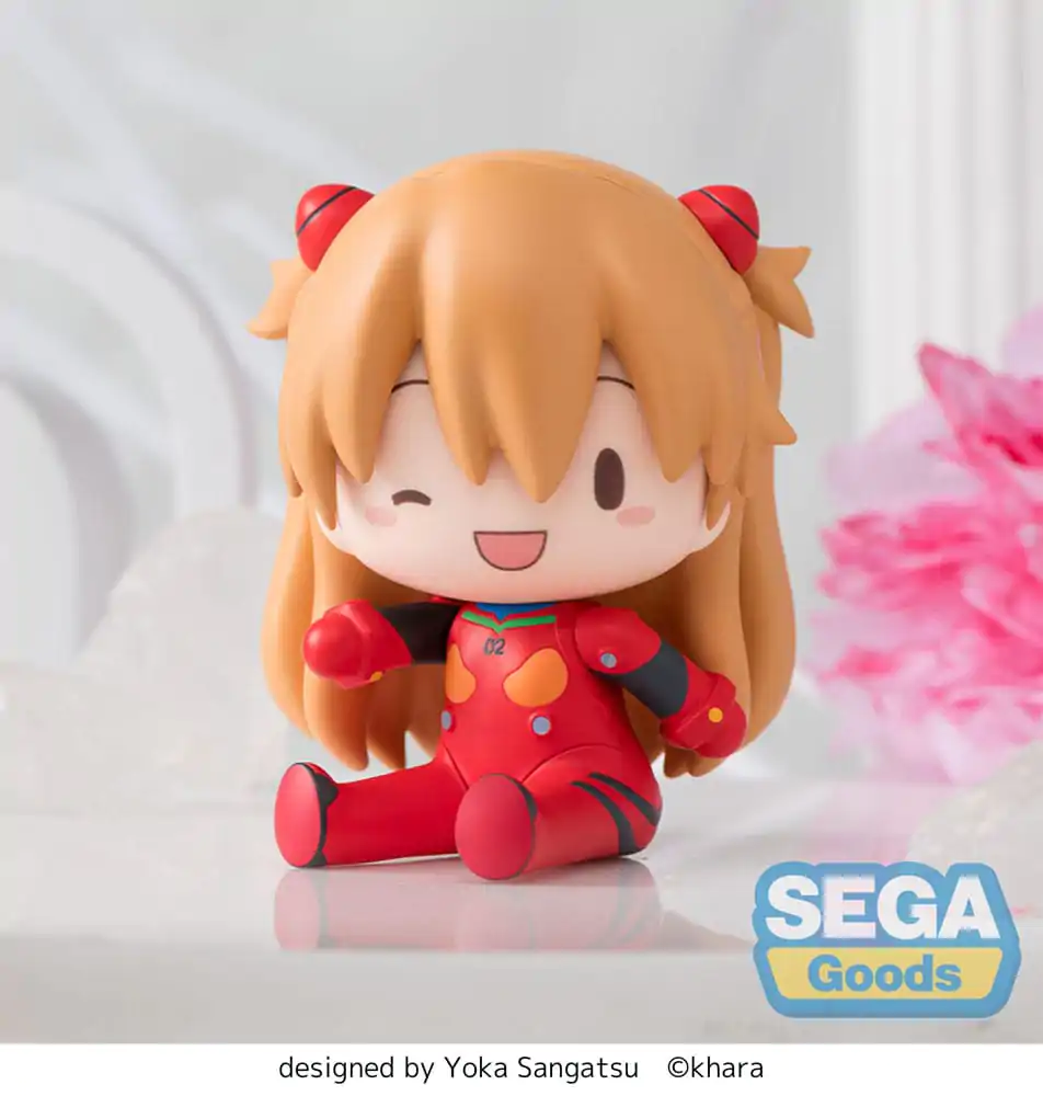 Evangelion: New Theatrical Edition Fuwa Petit Chibi Figure Asuka Plug Suit 8 cm zdjęcie produktu