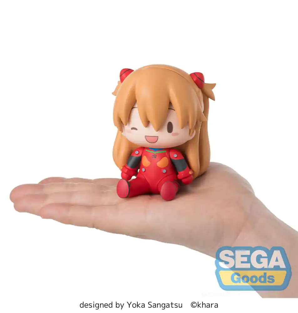Evangelion: New Theatrical Edition Fuwa Petit Chibi Figure Asuka Plug Suit 8 cm zdjęcie produktu