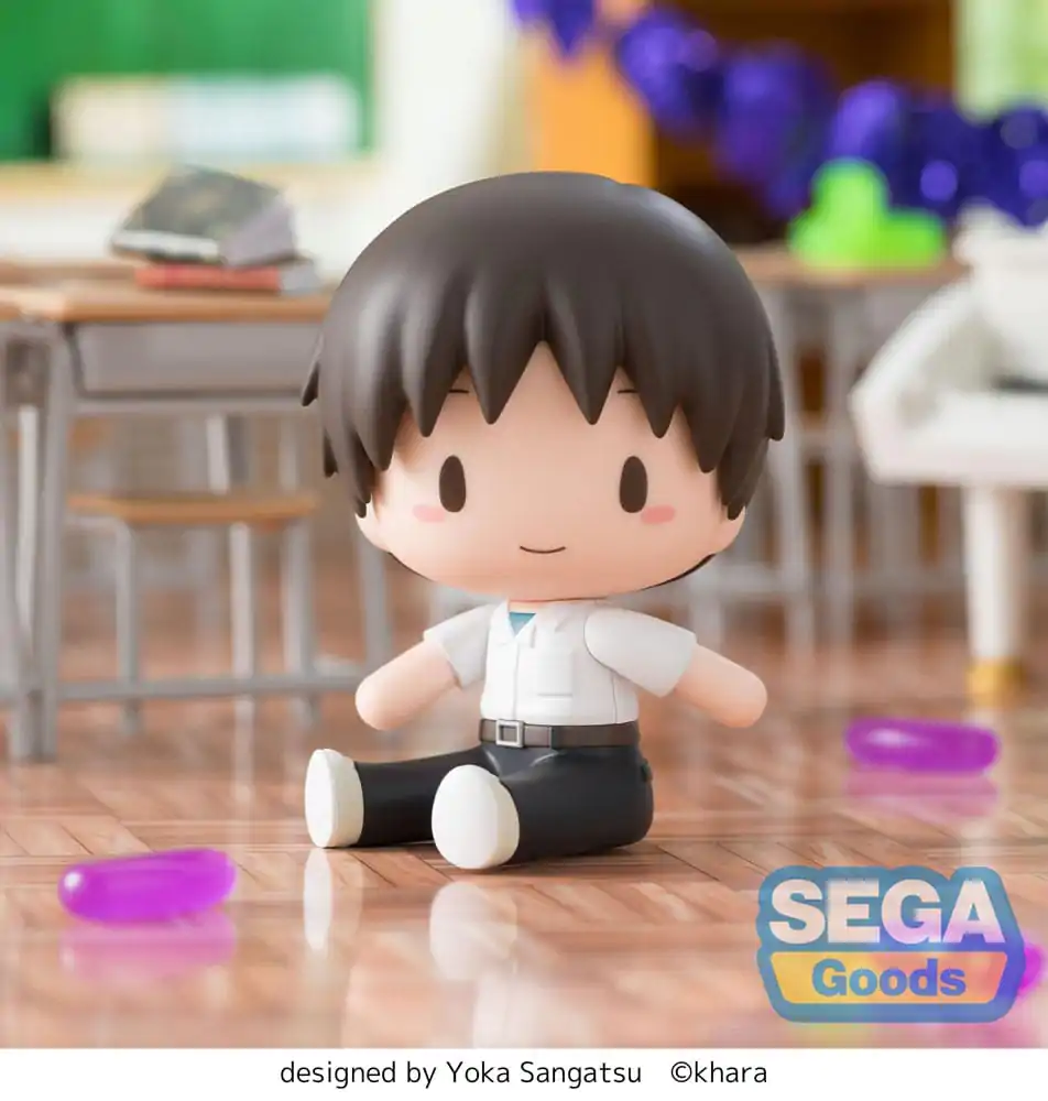 Evangelion: New Theatrical Edition Fuwa Petit Chibi Figurka Shinji 8 cm zdjęcie produktu