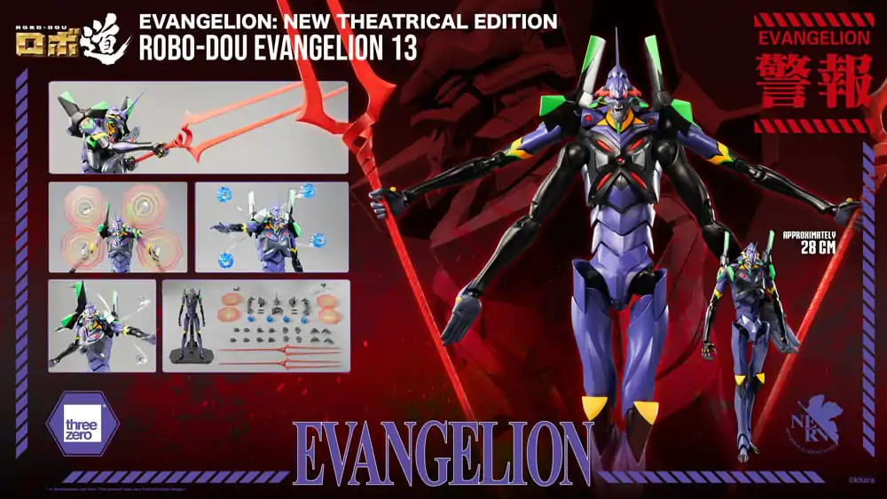 Evangelion: New Theatrical Edition Robo-Dou Figurka Akcji Evangelion 13 28 cm zdjęcie produktu