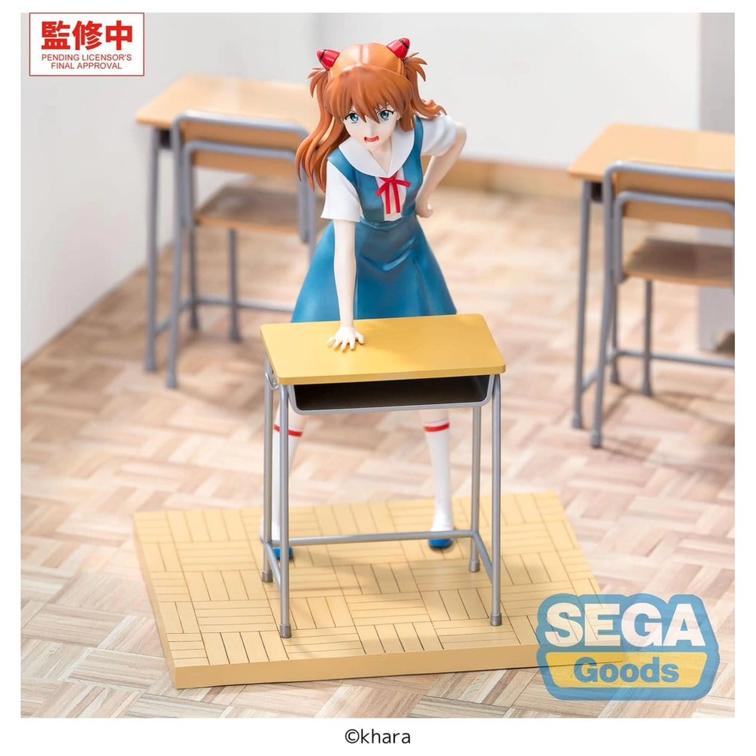 Evangelion: New Theatrical Edition XStellar Figurka z PVC Asuka Shikinami Langley Uniform Ver. 19 cm zdjęcie produktu