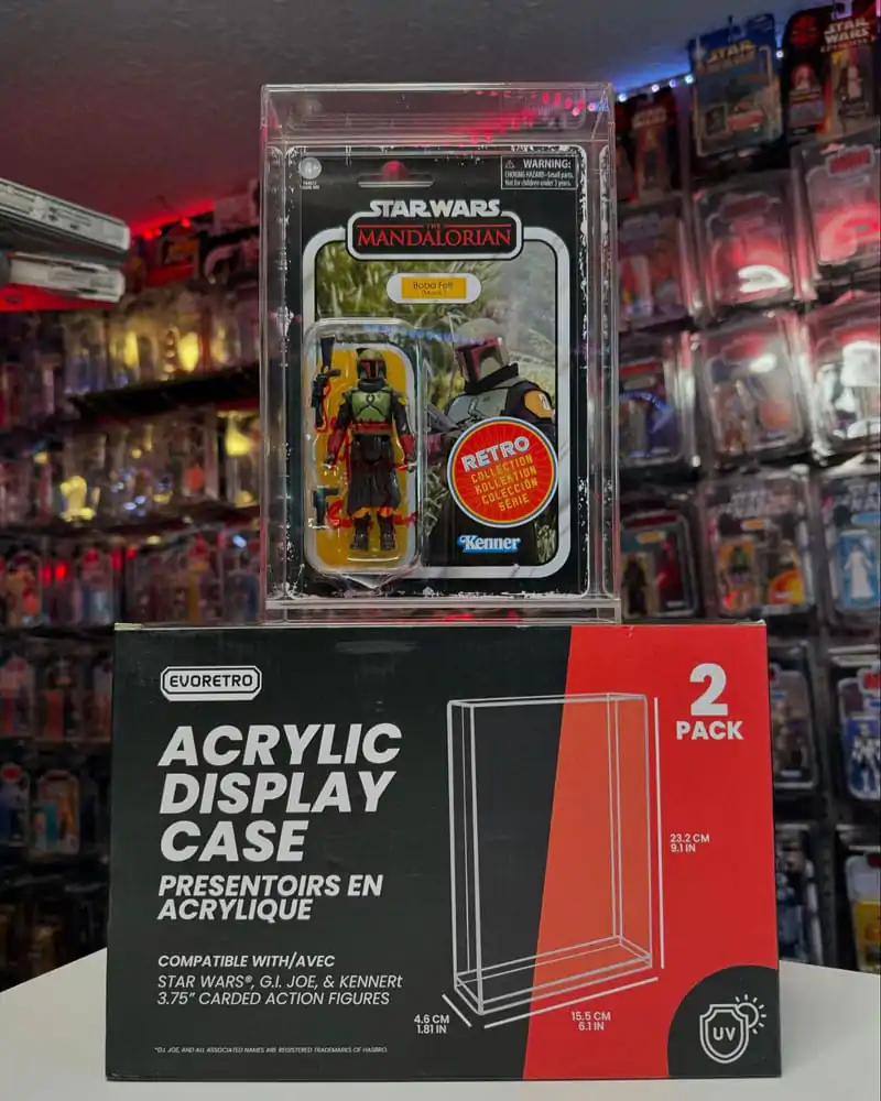 Evoretro Akrylowe Gabloty Wystawowe 2-Pack na Figurki Akcji zdjęcie produktu