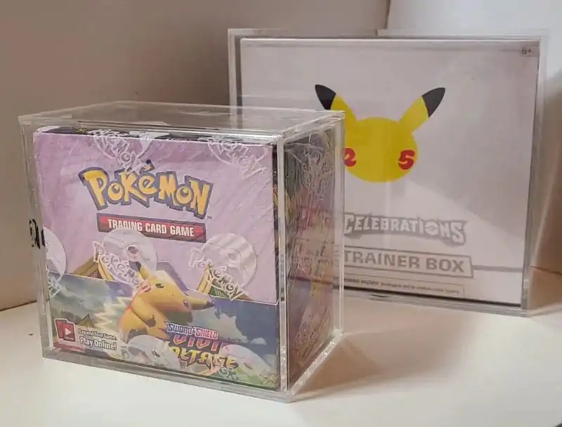Evoretro Akrylowa Gablota Wystawowa na Booster Boxy / Elite Trainer Boxy Ver. 1 z Przesuwaną Pokrywą zdjęcie produktu
