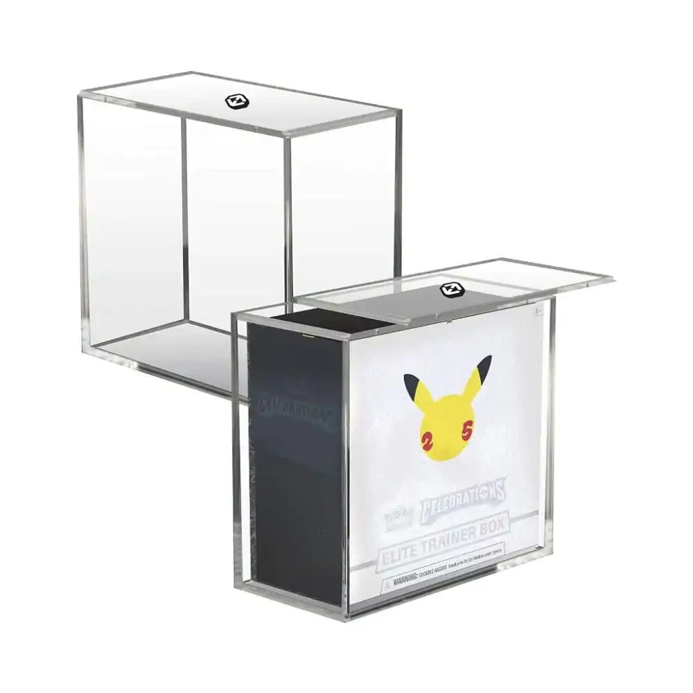 Evoretro Akrylowe Etui Wystawowe na Booster Boxy / Elite Trainer Boxy Ver. 2 z Przesuwaną Pokrywą zdjęcie produktu
