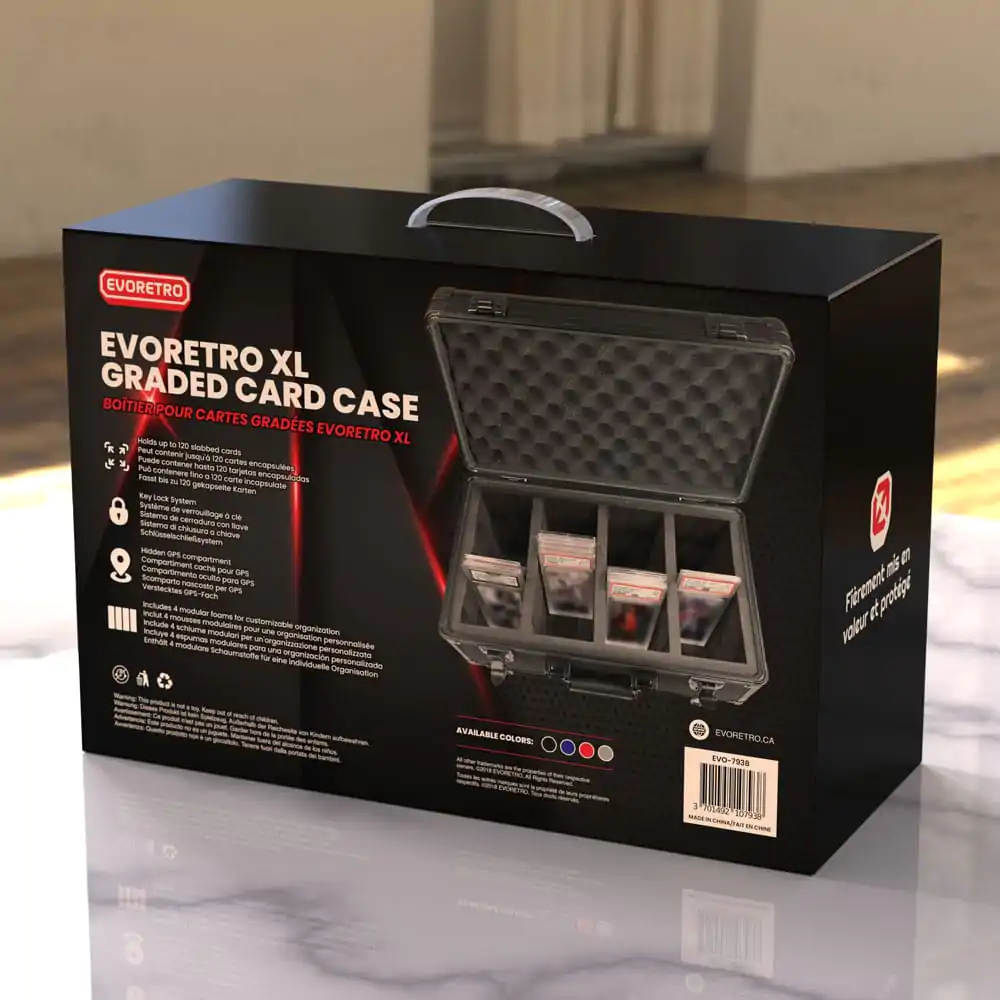 Walizka na karty kolekcjonerskie Evoretro Trading Card Suitcase Black XL zdjęcie produktu