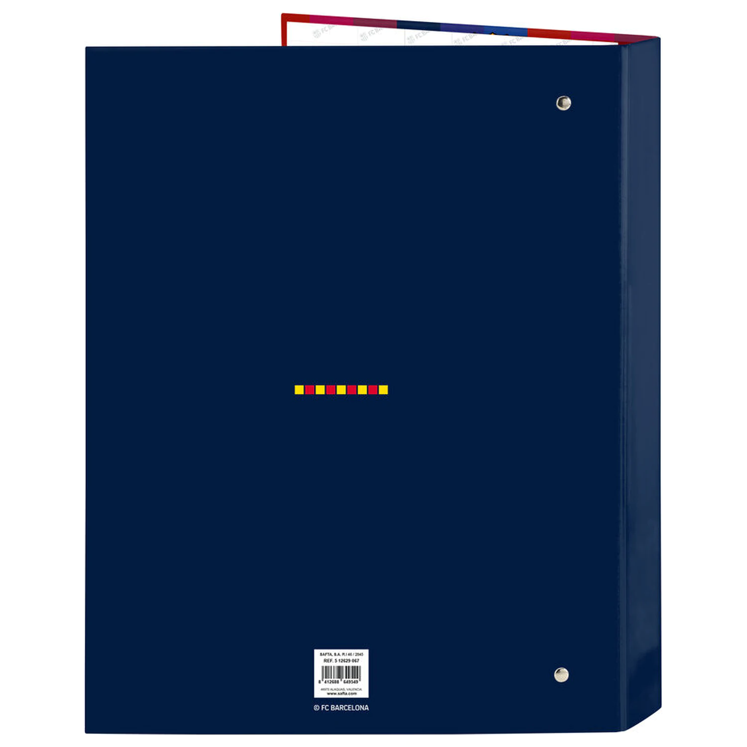 F.C. Barcelona 26/27 A4 kartonowy segregator z 4 ringami zdjęcie produktu