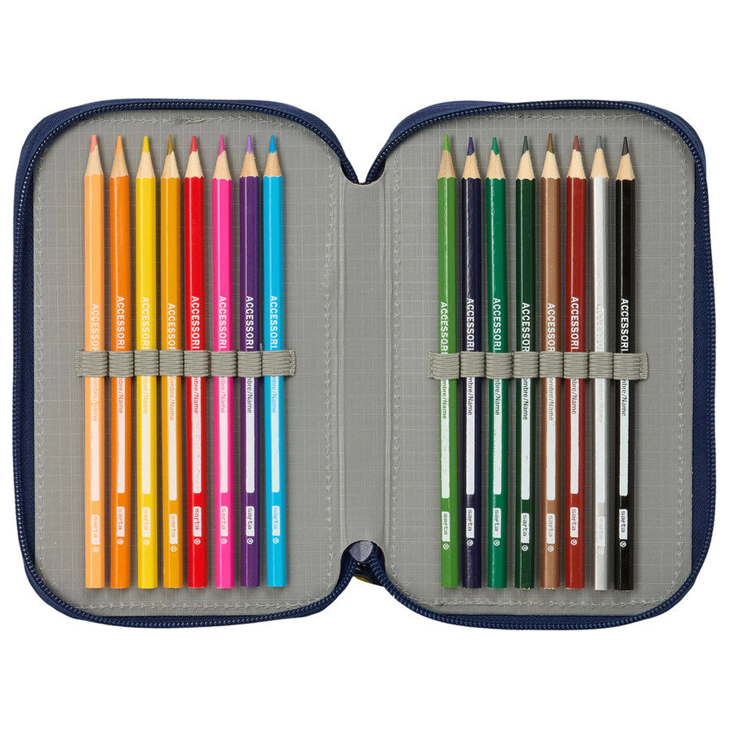 F.C. Barcelona 26/27 potrójny piórnik 37 szt. zdjęcie produktu