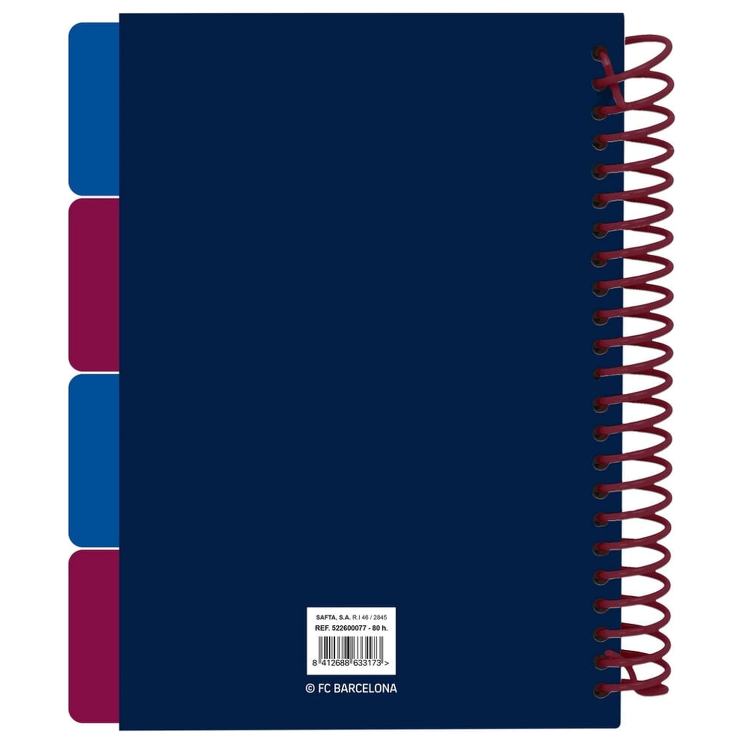 F.C. Barcelona notebook A6 zdjęcie produktu