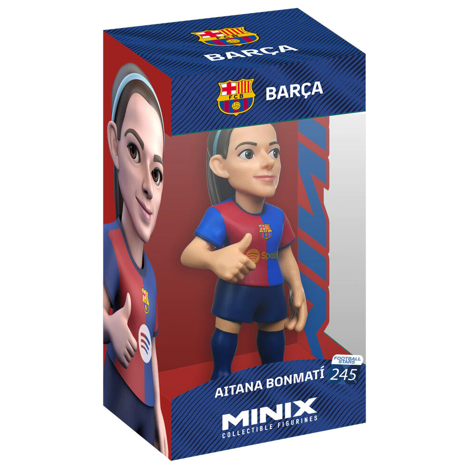 F.C. Barcelona Aitana Bonmati figurka minix 12cm zdjęcie produktu