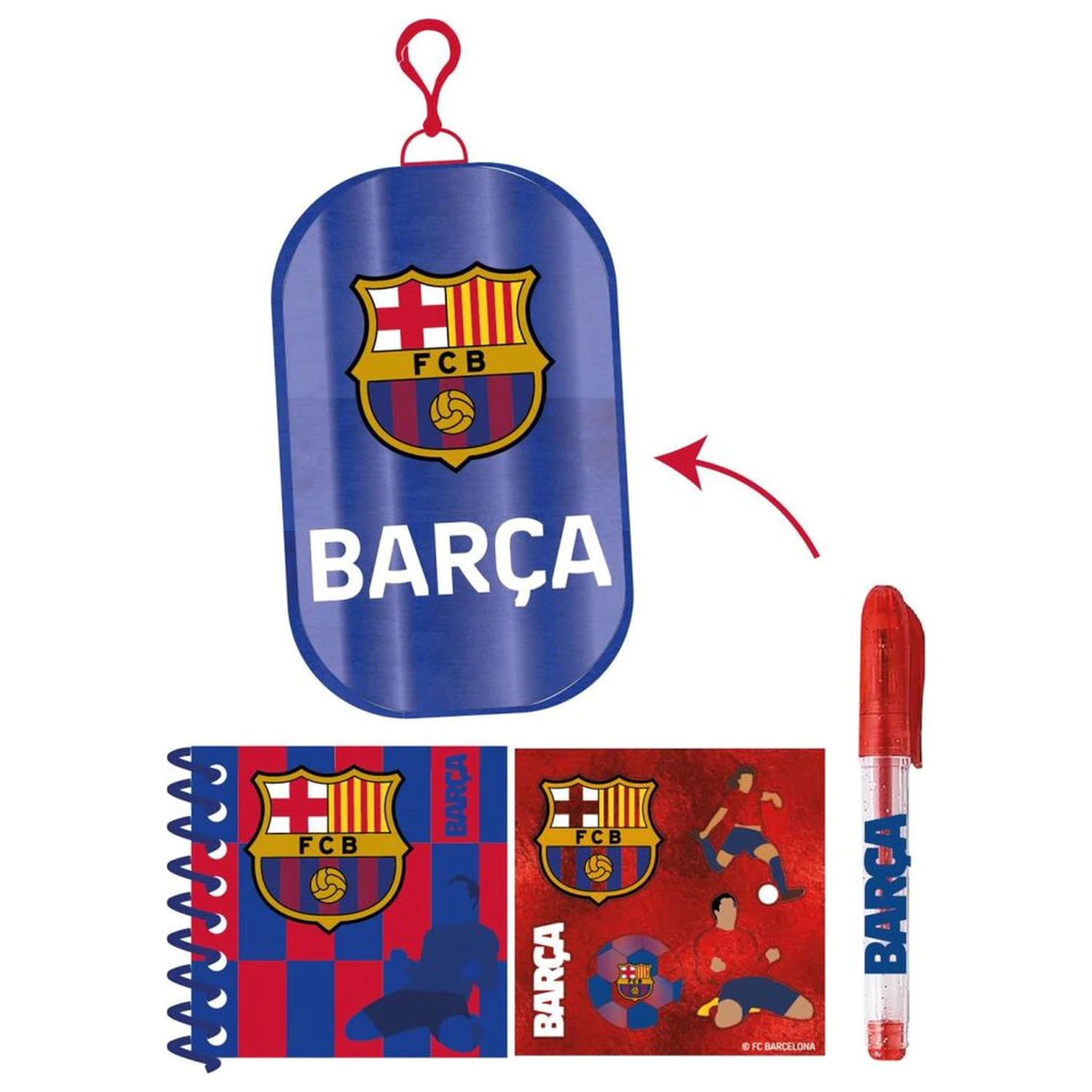 Zestaw papierniczy F.C. Barcelona zdjęcie produktu