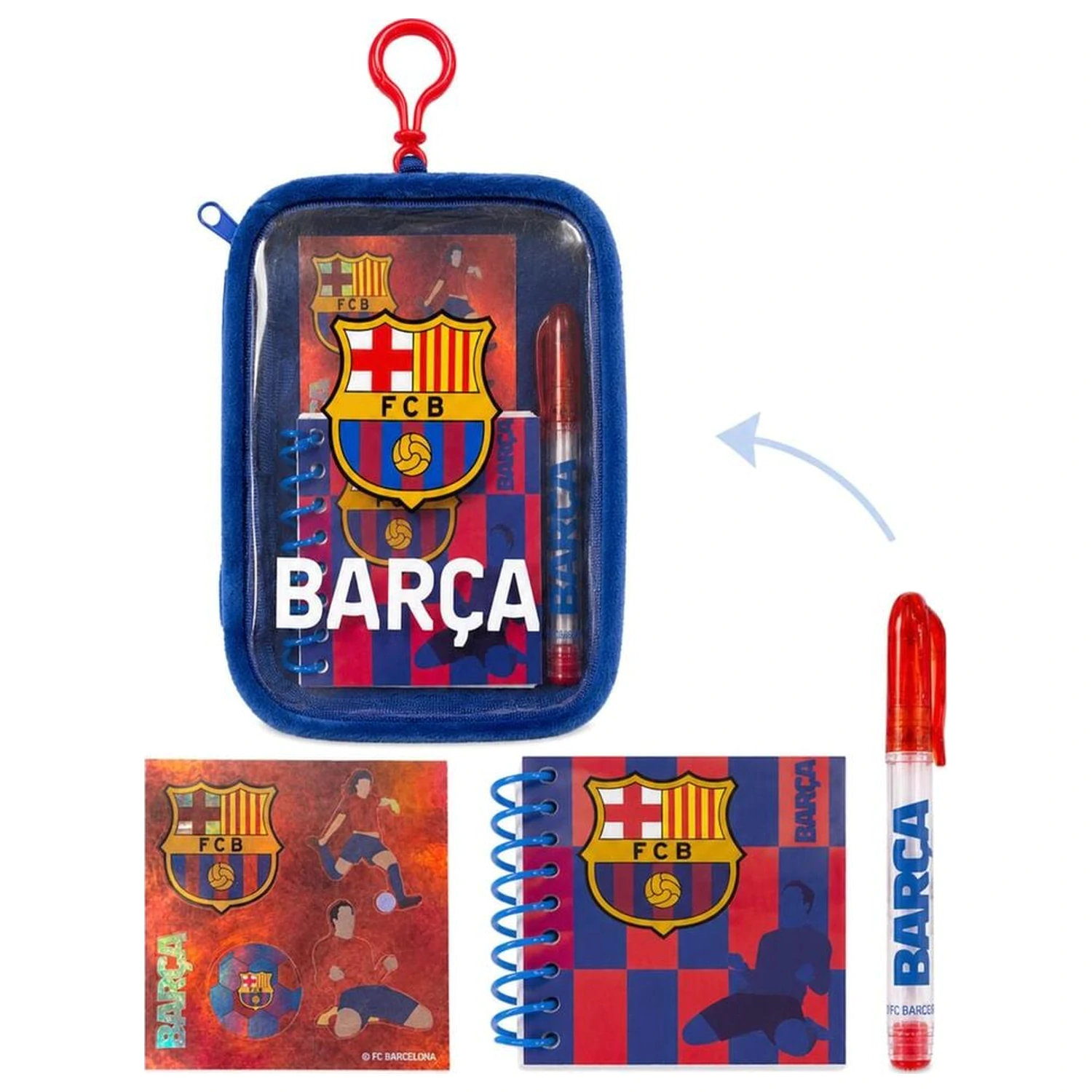 Zestaw papierniczy F.C. Barcelona zdjęcie produktu