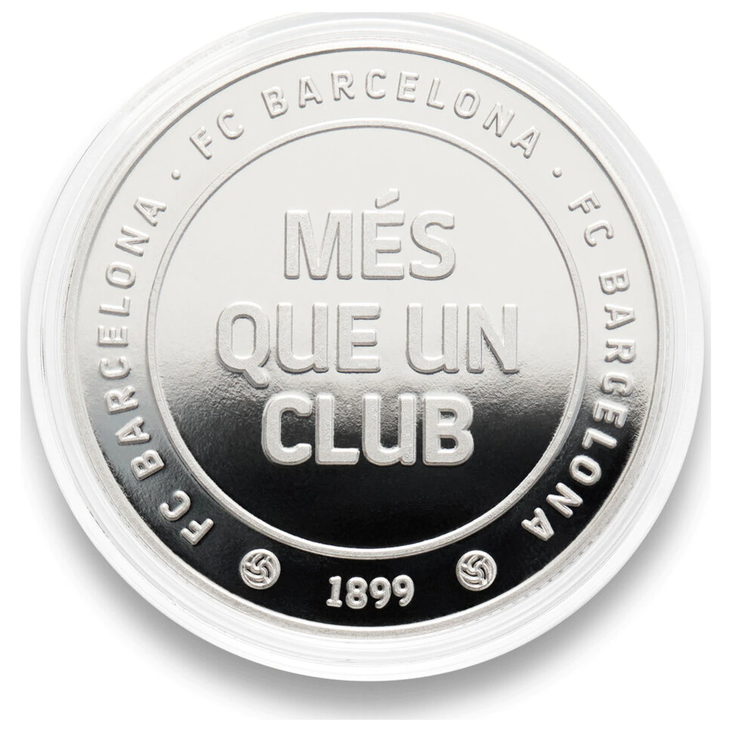 F.C. Barcelona Mes Que Un Club pamiątkowa moneta zdjęcie produktu