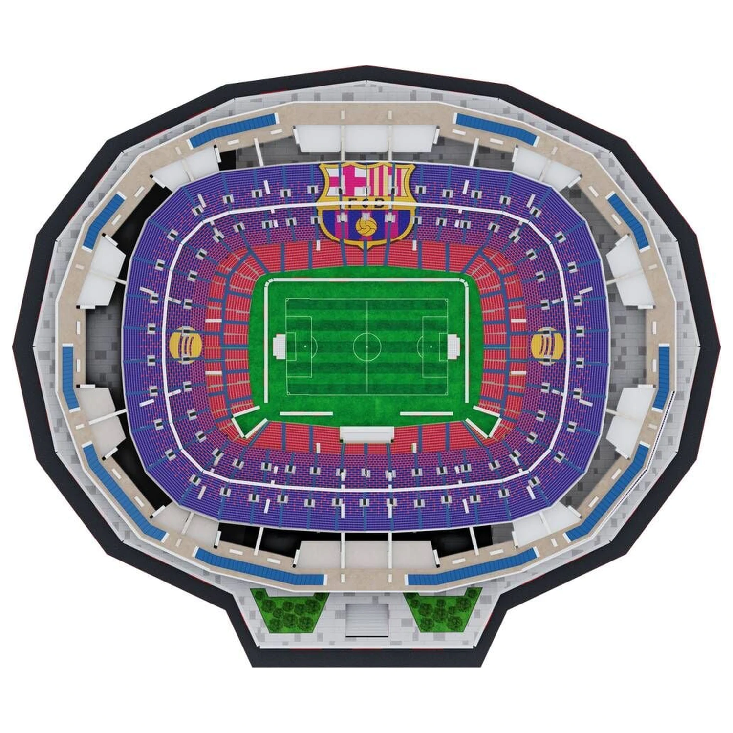 F.C. Barcelona New Spotify Camp Nou puzzle Stadion 3D zdjęcie produktu