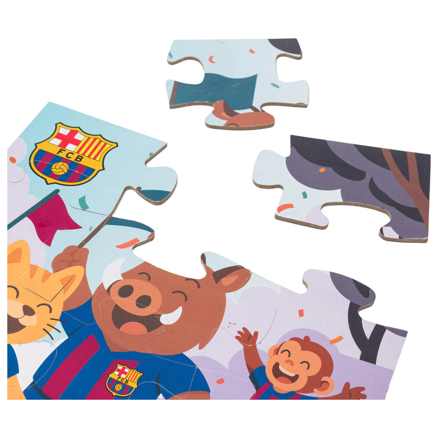 F.C. Barcelona puzzle 12 szt. zdjęcie produktu