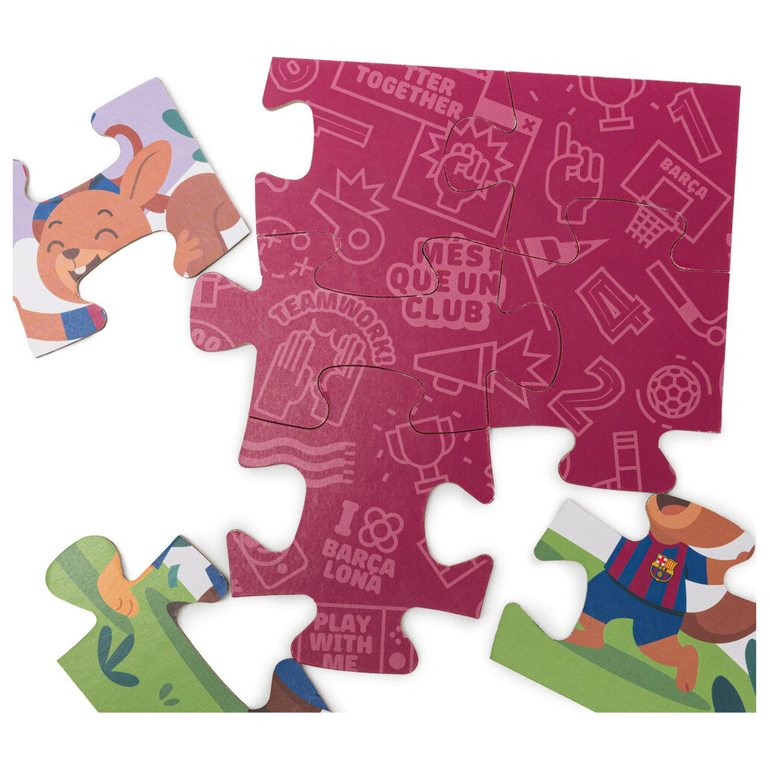 F.C. Barcelona puzzle 12 szt. zdjęcie produktu