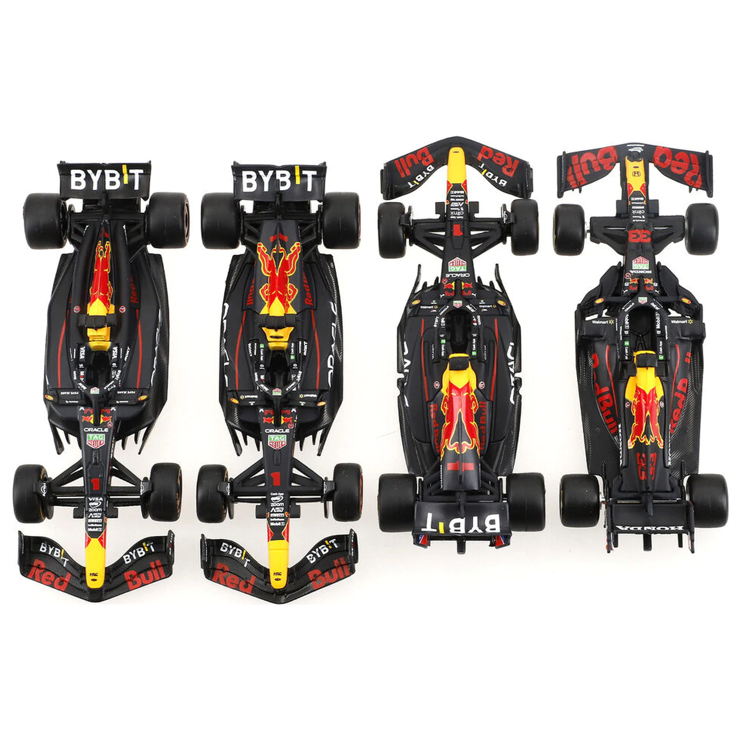F1 Red Bull Championships metalowy zestaw 4 samochodów zdjęcie produktu