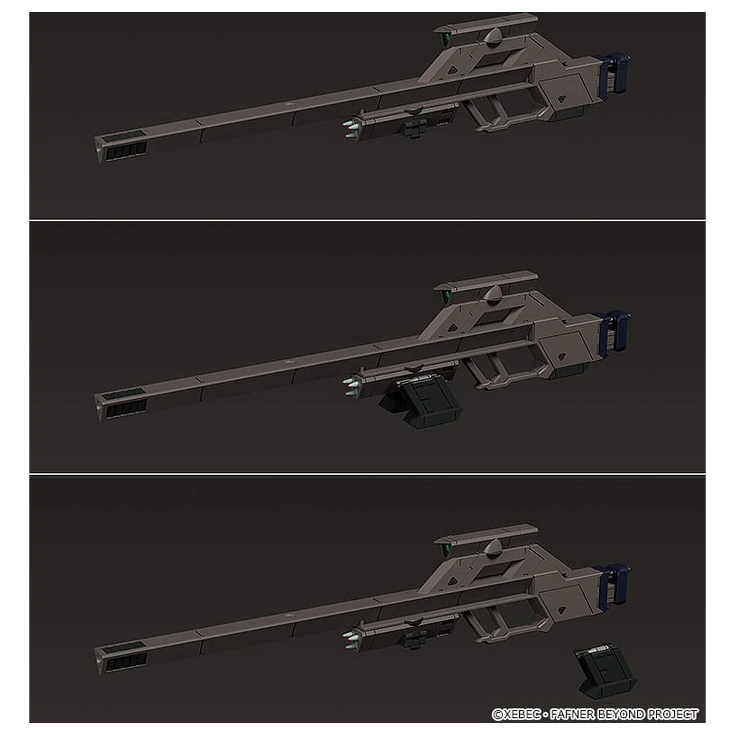 Fafner in the Azure The Beyond Moderoid Zestaw modeli plastikowych Fafner Mark Sieben Kai Azrael 19 cm zdjęcie produktu