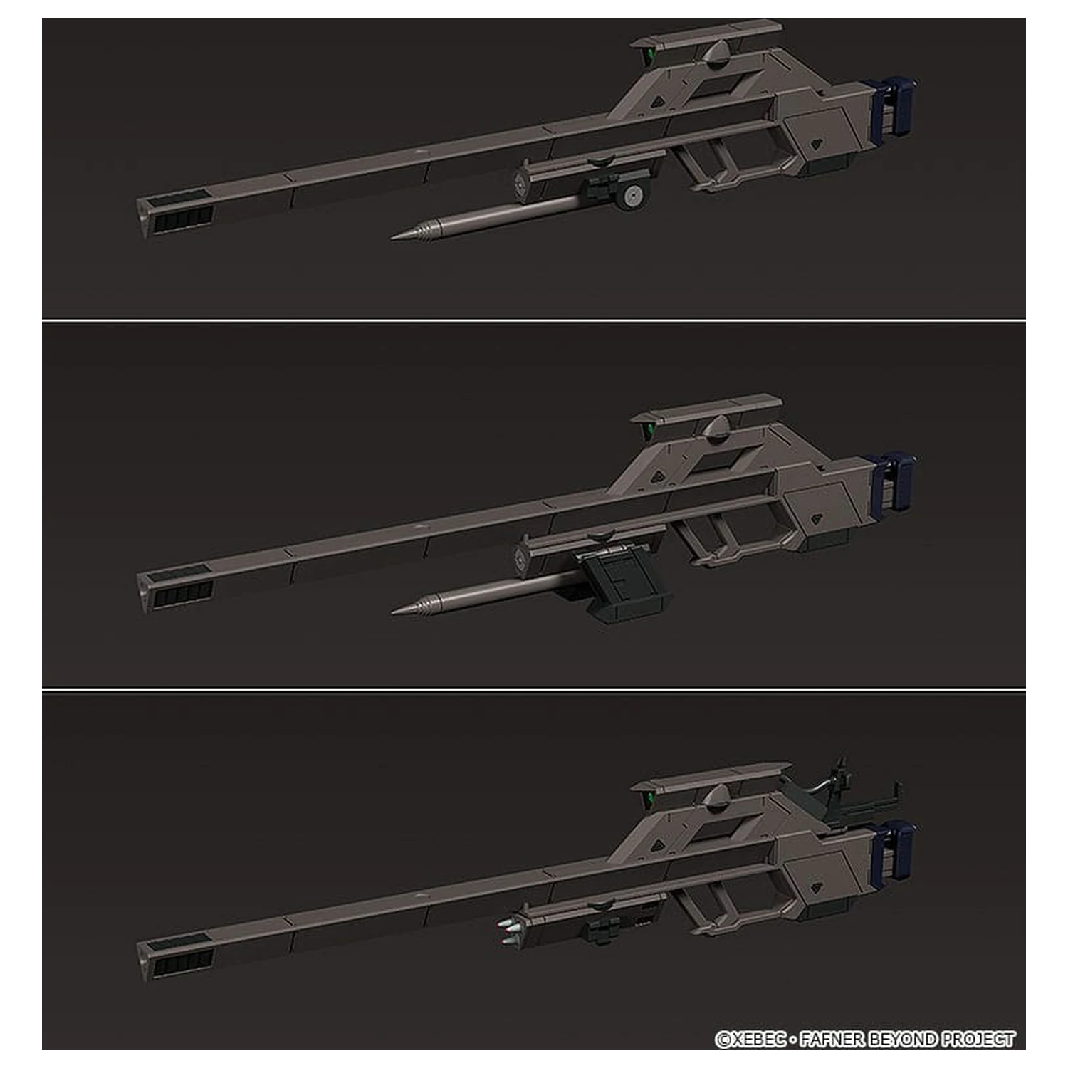 Fafner in the Azure The Beyond Moderoid Zestaw modeli plastikowych Fafner Mark Sieben Kai Azrael 19 cm zdjęcie produktu