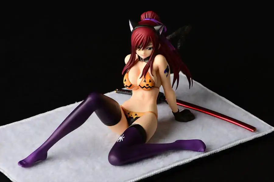 Figurka Fairy Tail 1/6 Erza Scarlet - Halloween CAT Gravure_Style 13 cm zdjęcie produktu