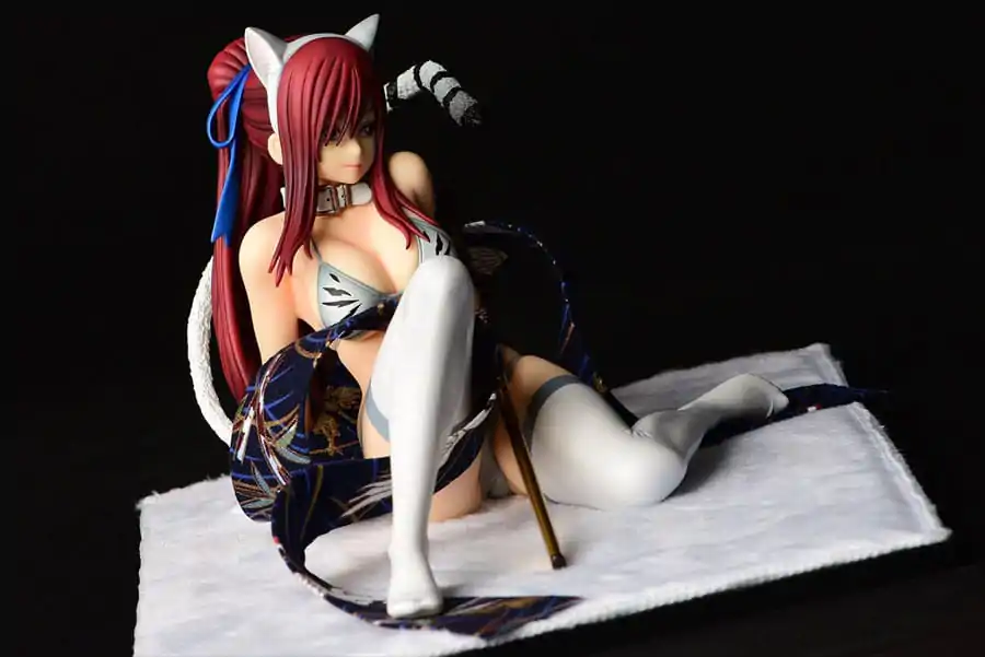 Fairy Tail Statuetka 1/6 Erza Scarlet - White Tiger CAT Gravure_Style 13 cm zdjęcie produktu